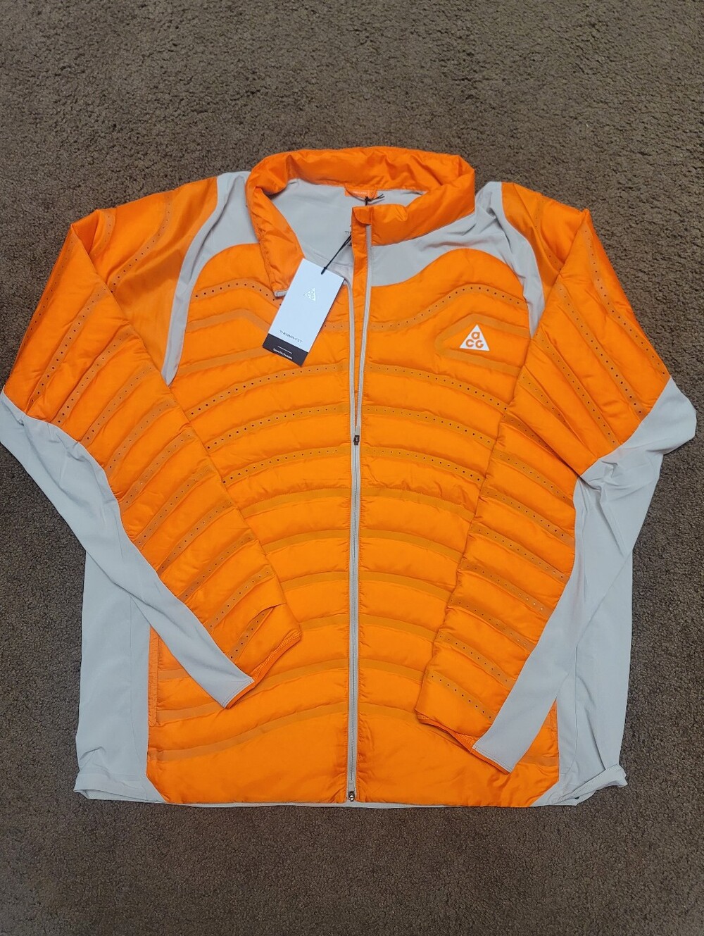 Nike ACG Therma-FIT Jacket “Lava Loft” Mens XXL Tall Orange Cream IO9132-819 2XL